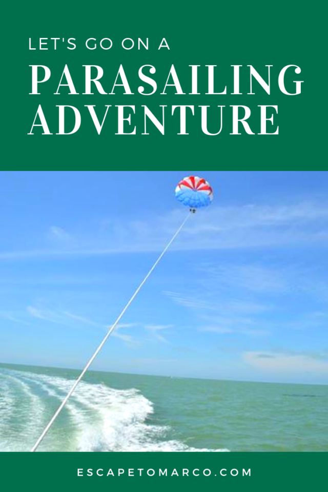 Parasailing is a blast. You soar in the sky, over the water, with not a care in the world and the breeze blowing through your hair. It's a great feeling and one of the most popular water activities on Marco Island.