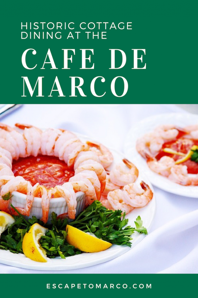 Café de Marco, an award-winning bistro that prides itself on quality and consistency, is surrounded by stunning water views and a quietly reserved atmosphere unique to the southern end of Marco Island. 